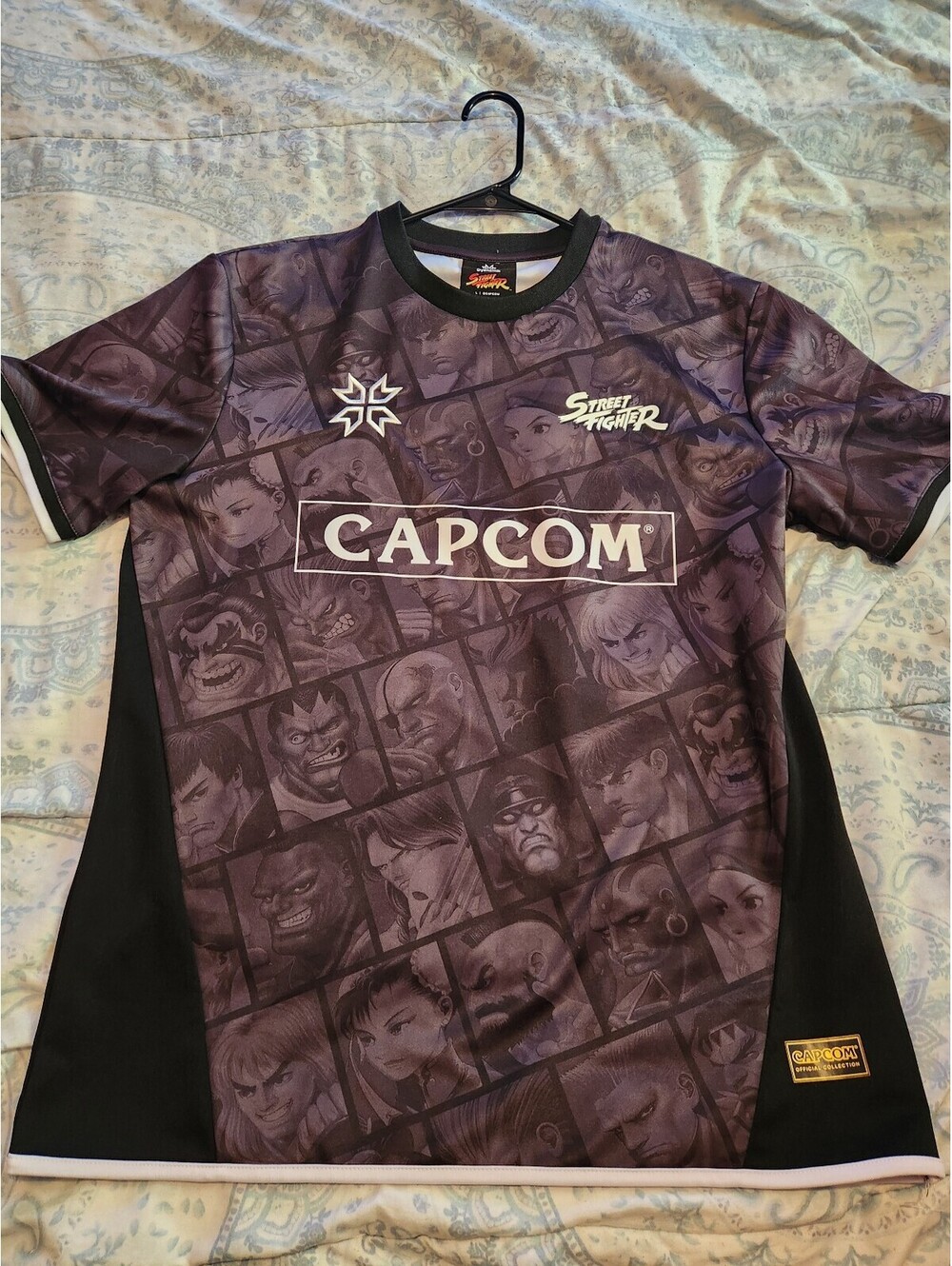 Dyenamik Capcom Street Fighter Limited Edition Video Game Soccer Jersey Size L